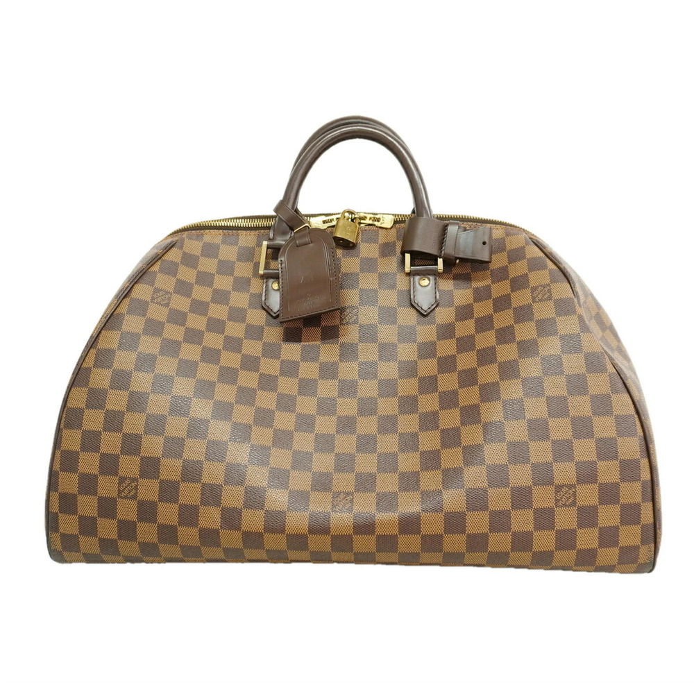 Louis Vuitton Bag - Boston Damier Rivera GM N41432 Ebene Women's